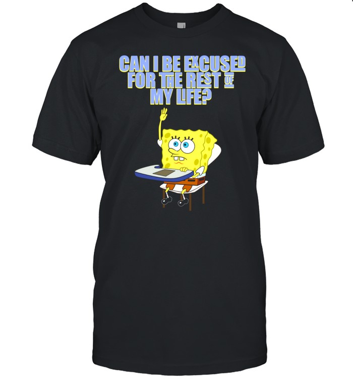 Mademark x SpongeBob SquarePants SpongeBob SquarePants Can I Be Excused shirt Classic Men's T-shirt