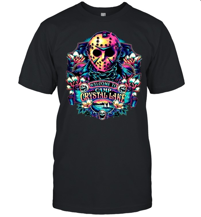 Welcome to Camp Crystal Lake Jaosn Vorhees T-shirt Classic Men's T-shirt