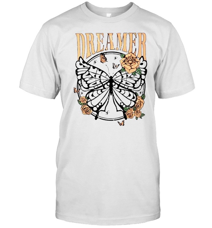 Dreamer butterfly shirts