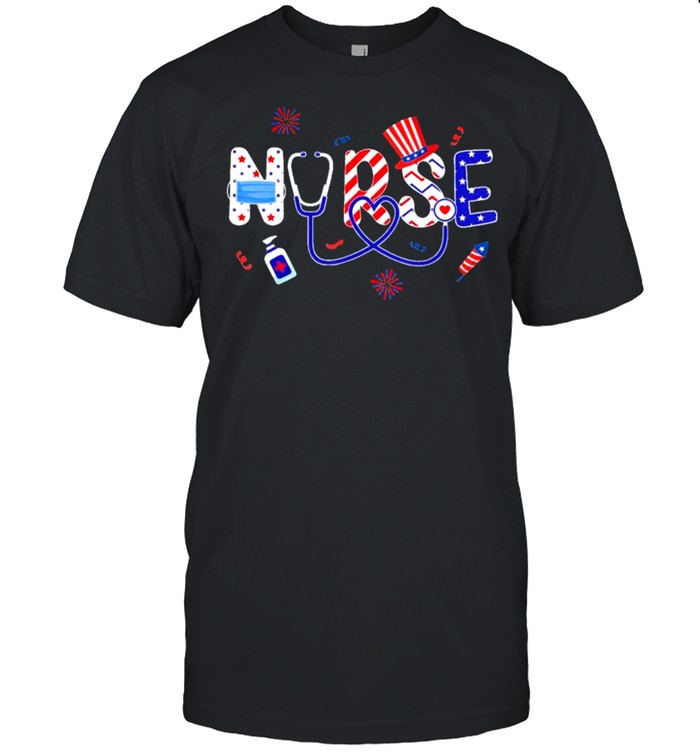 Patriotics Nurses 4ths Ofs Julys shirts