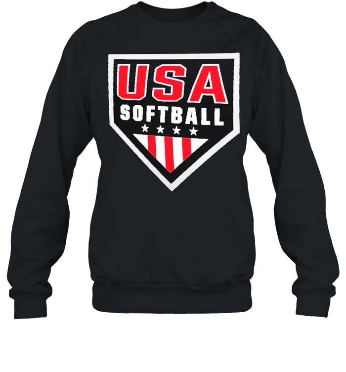 USA Softball Primary Logo shirt Unisex Sweatshirt