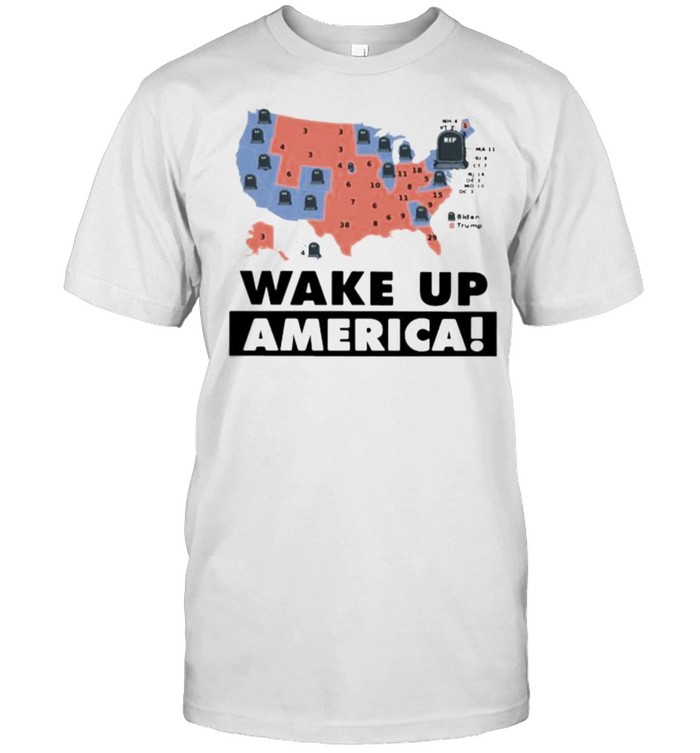 Wake up america flag shirt Classic Men's T-shirt