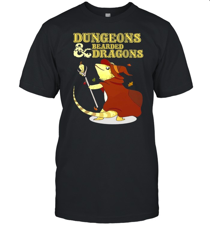 Dungeons & Bearded Dragons Halloween T-shirt Classic Men's T-shirt