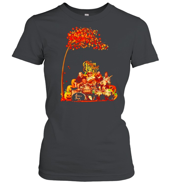 Allman Brothers Band Autumn Halloween shirt Classic Women's T-shirt