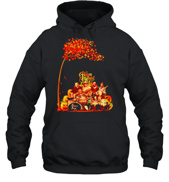 Allman Brothers Band Autumn Halloween shirt Unisex Hoodie