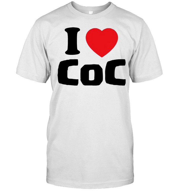 I Love CoC shirts