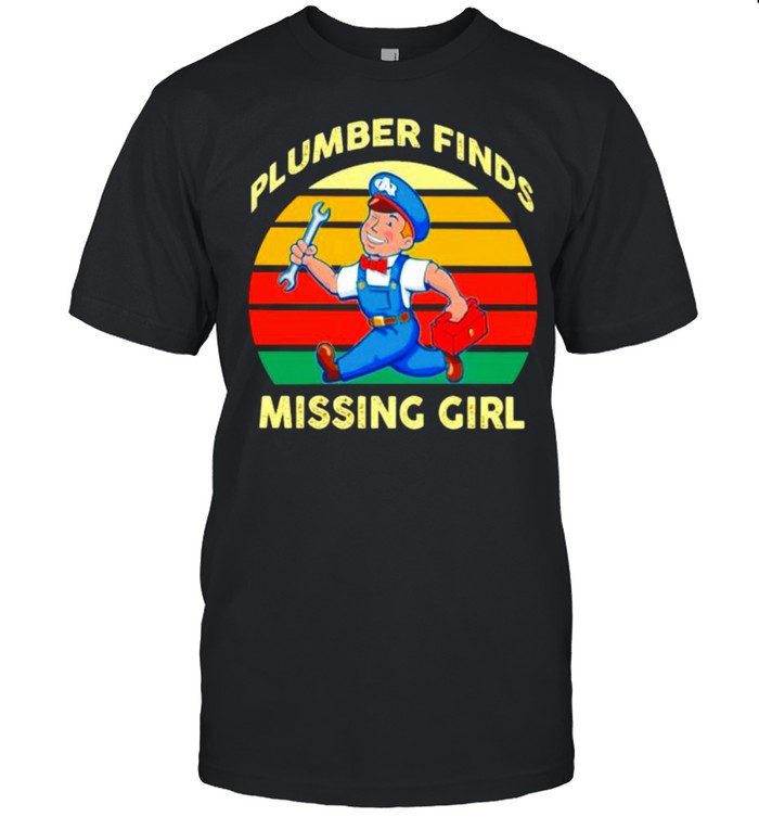 Plumber finds missing girl shirts