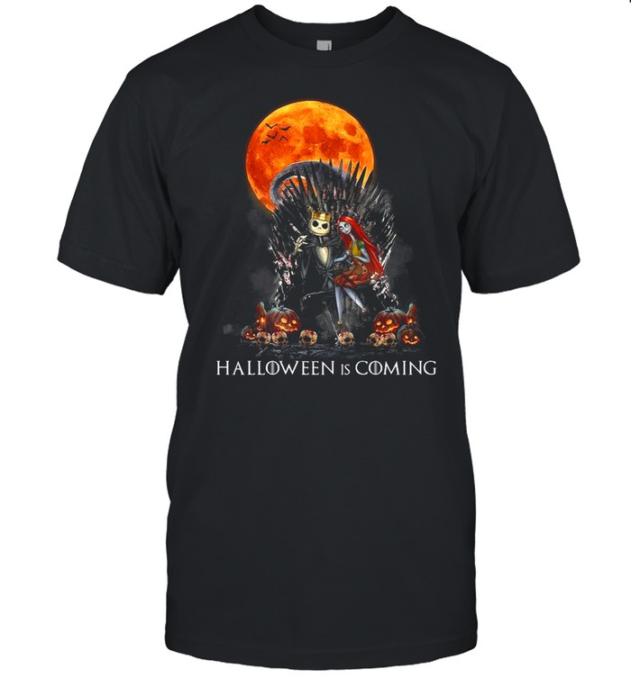 Jack Skellington and Sally GOT halloween is coming shirt Classic Men's T-shirt