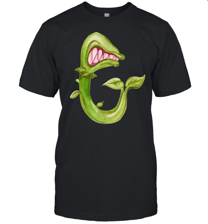 Large Flytrap Plant, Ugly Mouth Letter G Halloween Costume shirt Classic Men's T-shirt