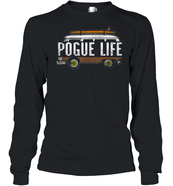 Pogue Life surfer van T- Long Sleeved T-shirt