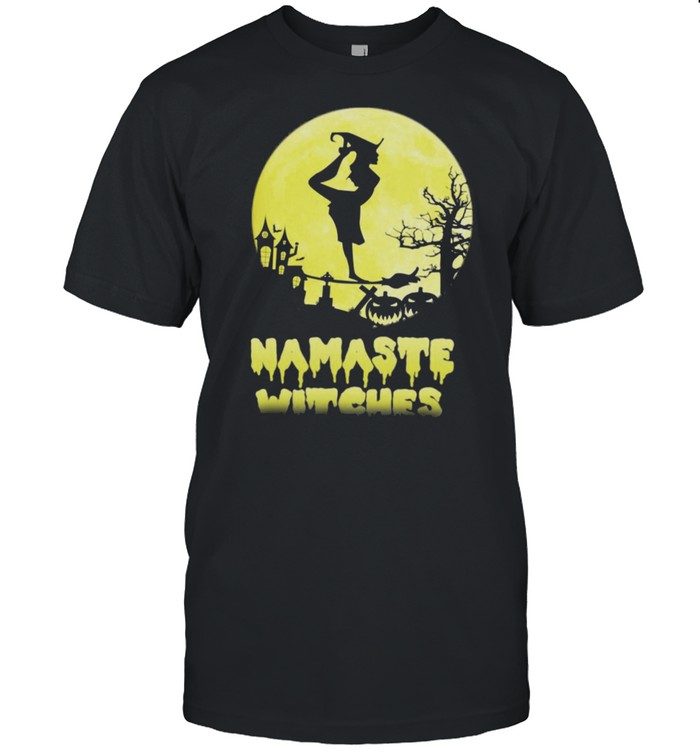 Namaste witches Halloween shirts