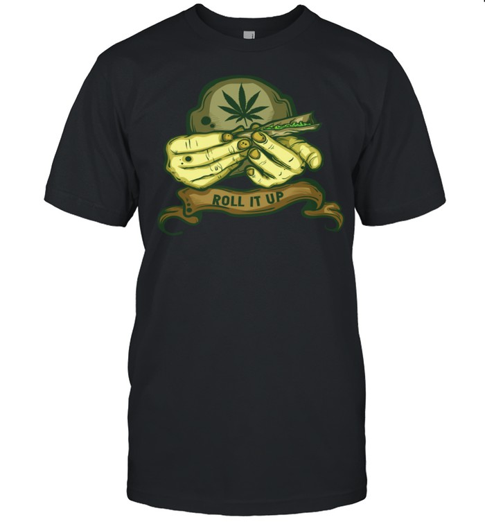 Weed Pot Leaf Cannabis shirt Classic Men's T-shirt