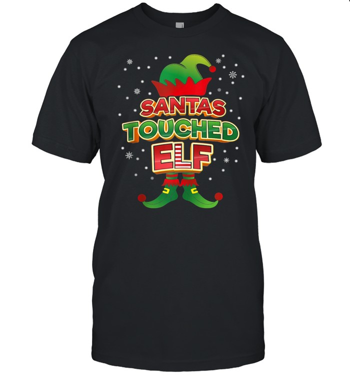 Touched Elf XMas Matching Pajama Party Family shirt Classic Men's T-shirt