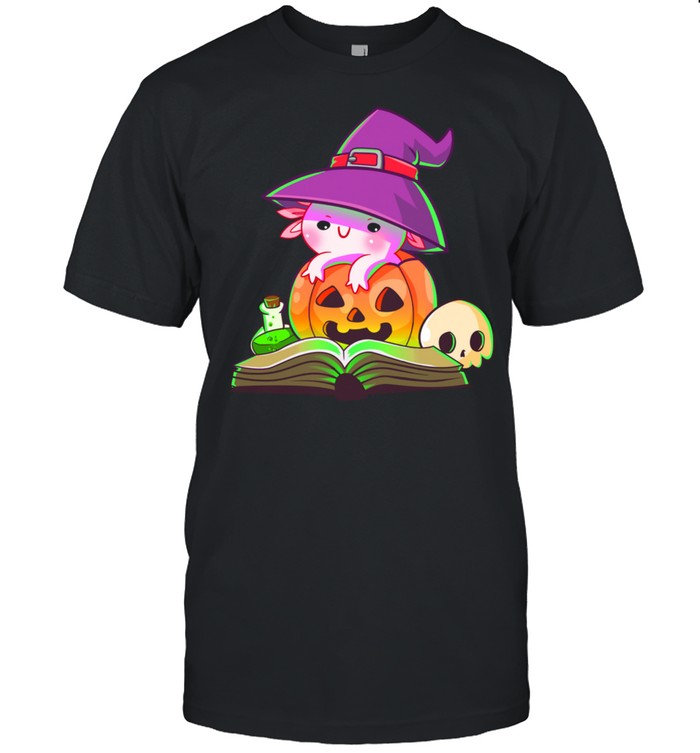 Axolotl Halloween Costume Pumpkin Pastel Goth shirt Classic Men's T-shirt