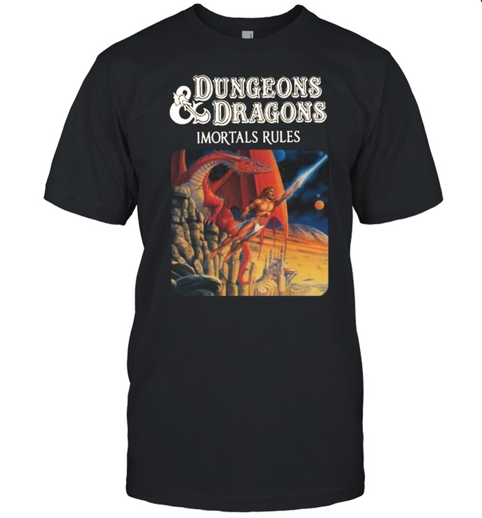 Dungeons and Dragons Immortals Rules shirt