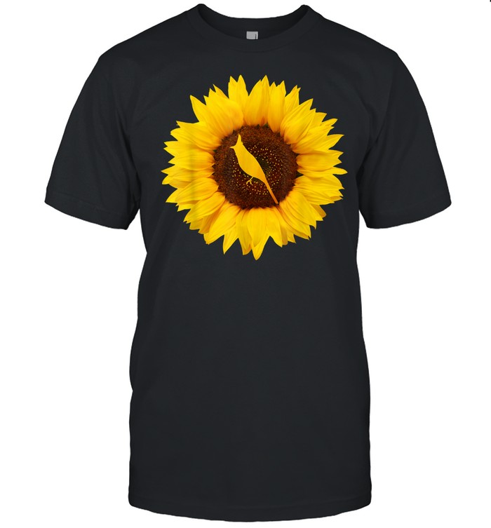 Bird Fowl Seabird Sunflower shirt Classic Men's T-shirt