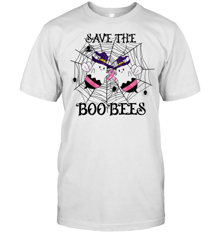 Save the Boo Bees Witch Breast Cancer Halloween shirt