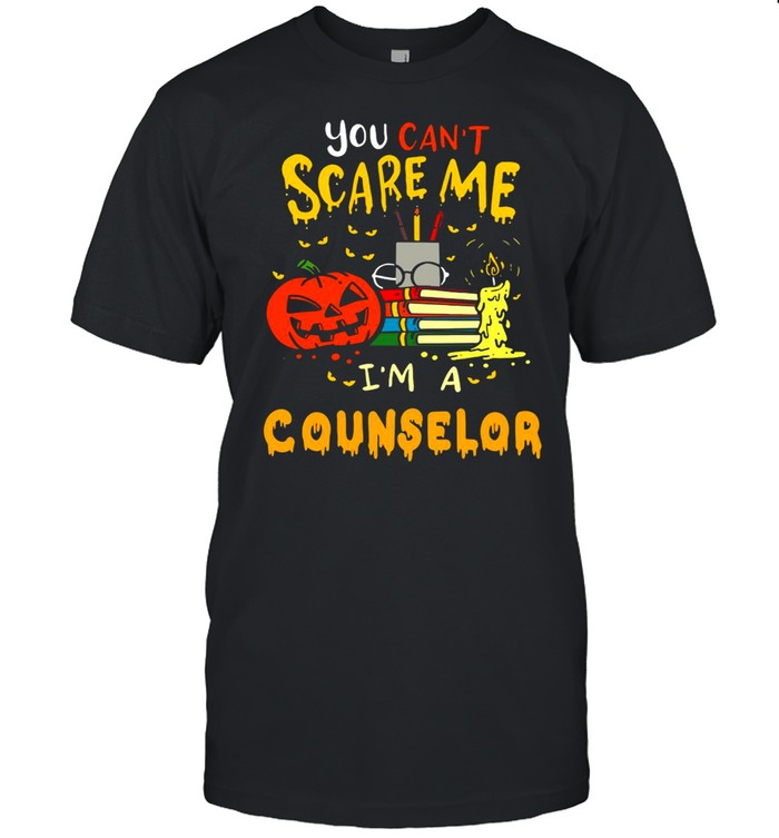 You Can’t Scare Me I’m A Counselor Teacher Halloween T-shirt Classic Men's T-shirt
