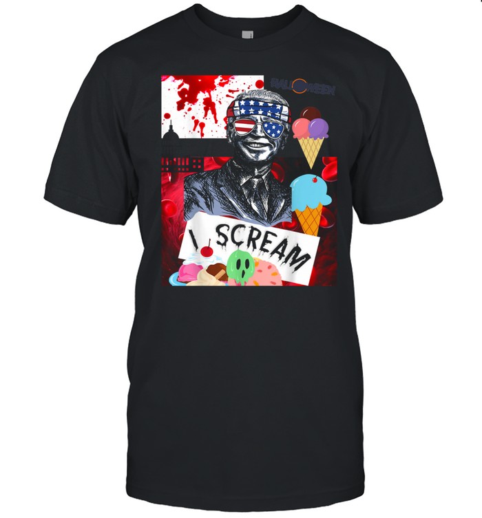 Biden Halloween We All Scream For IceCream shirt Classic Men's T-shirt