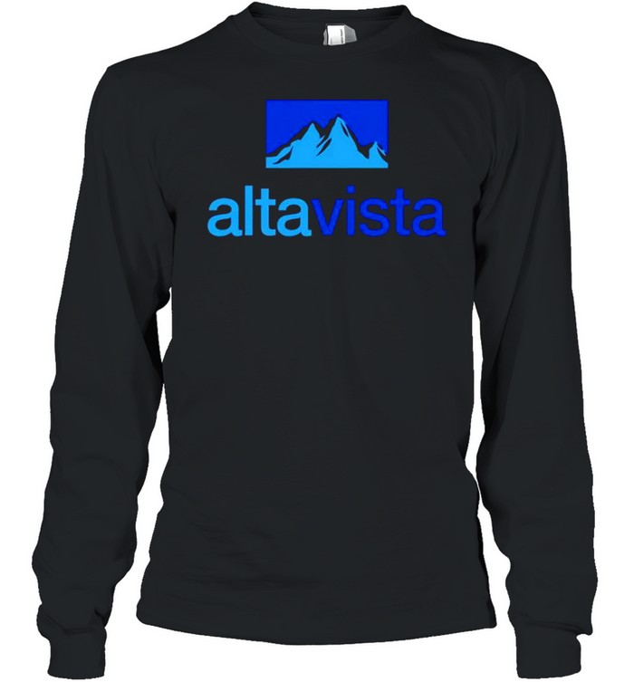 AltaVista Internet shirt Long Sleeved T-shirt