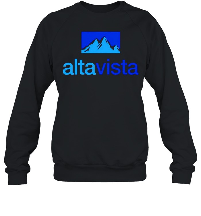 AltaVista Internet shirt Unisex Sweatshirt