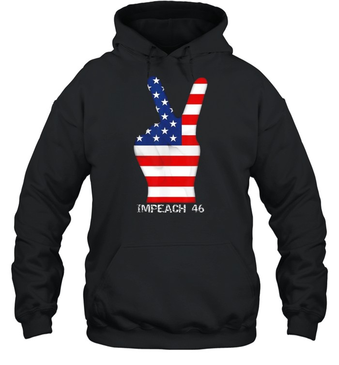 Impeach 46 Trump 2024 T- Unisex Hoodie