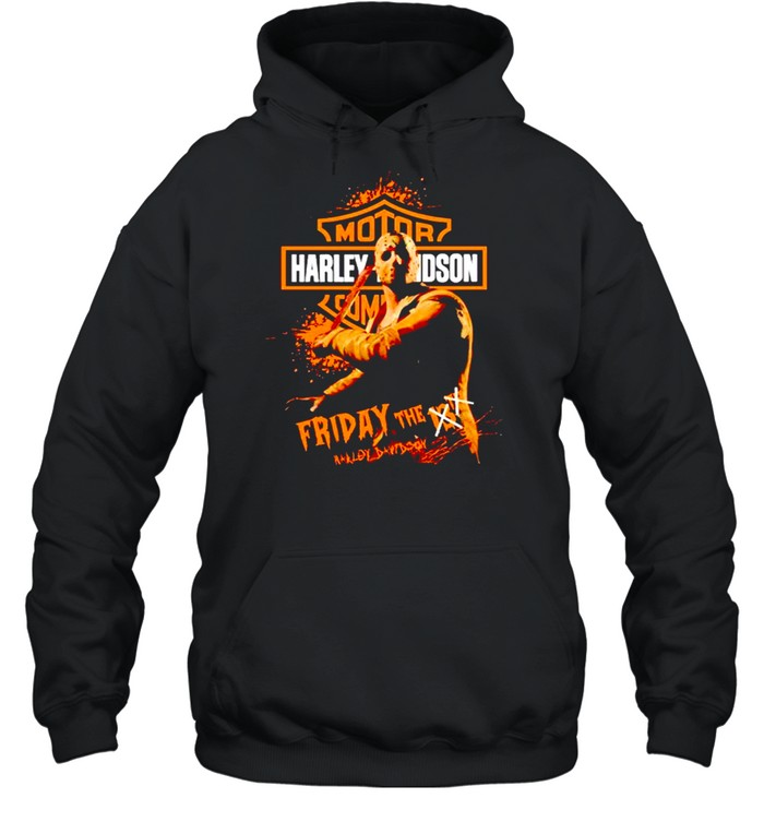 Jason Voorhees Harley-Davidson friday the 13th shirt Unisex Hoodie