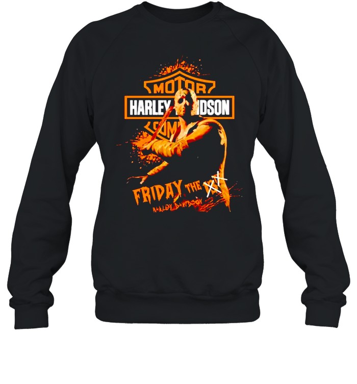 Jason Voorhees Harley-Davidson friday the 13th shirt Unisex Sweatshirt