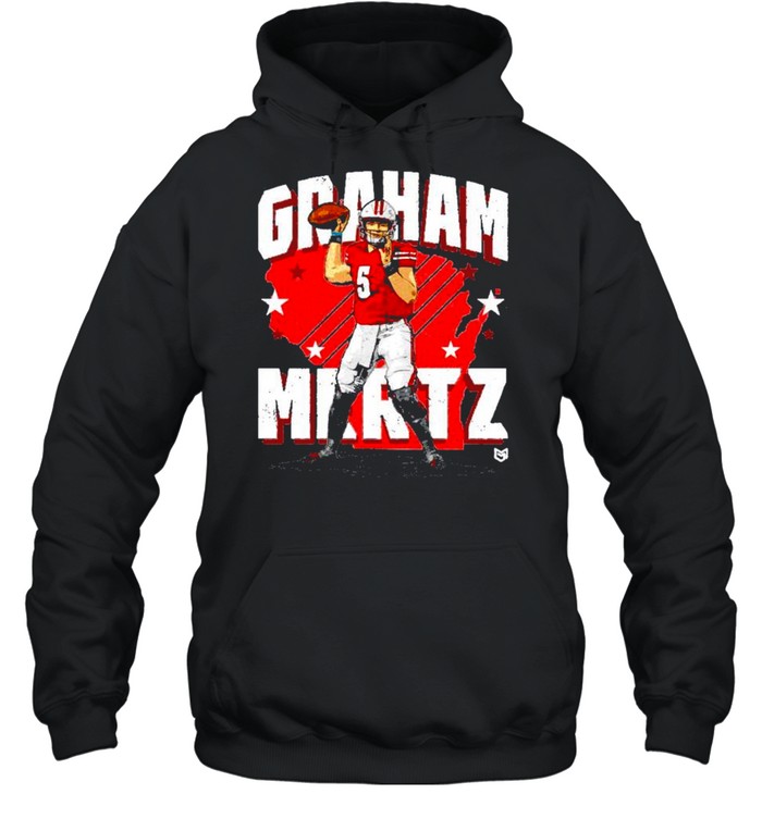 Men’s Graham Mertz Wisconsin Personalities shirt Unisex Hoodie