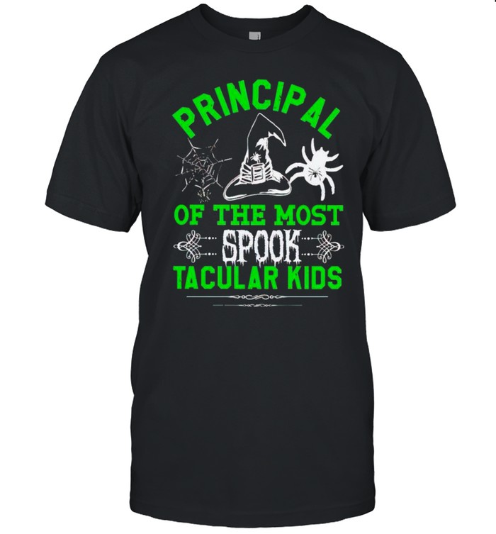 Principal of the most spook tacular kids shirt