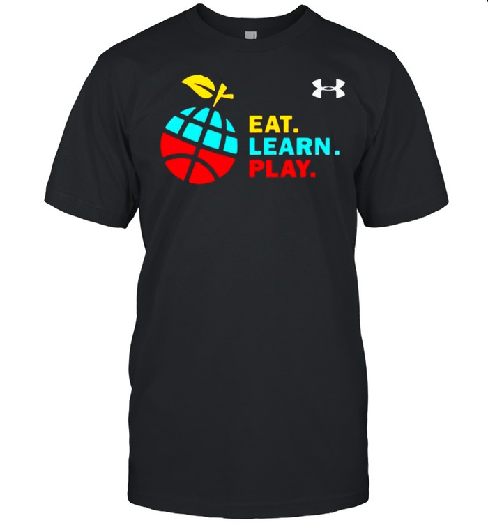 Stephen Curry eat learn play shirt