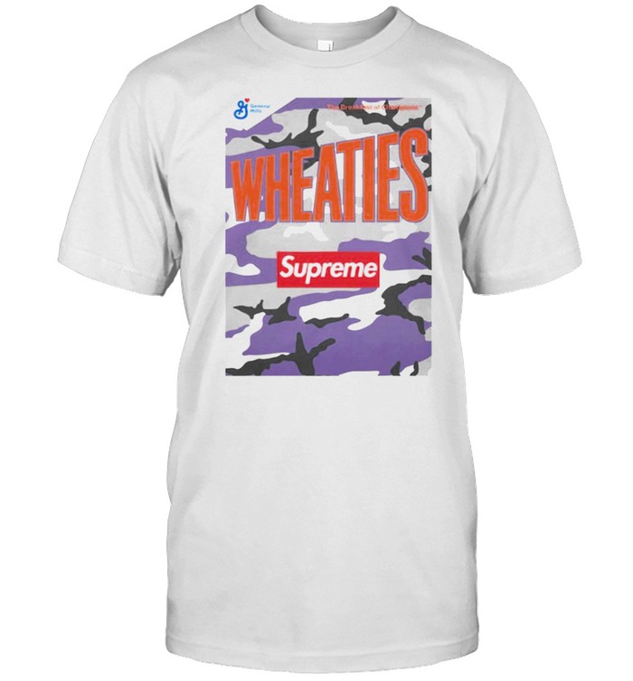 Supreme Wheaties shirt