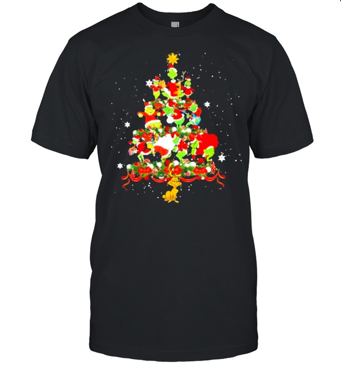 The Grinch Happy Christmas Tree  Classic Men's T-shirt