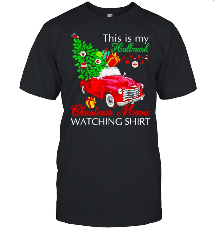 This is my hallmarks Christmas movie watching shirt Classic Men's T-shirt