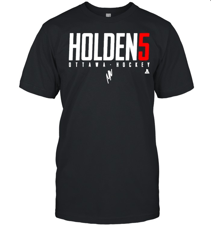 Ottawa Hockey Nick Holden s#5 signature shirts