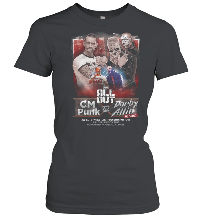All Out 2021 Matchup – CM Punk vs Darby Allin with Sting Classic Women's T-shirt