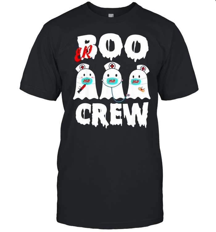 Boo Boo Crew Nurse Halloween  Nurses RN LPN CNA Ghost shirt Classic Men's T-shirt