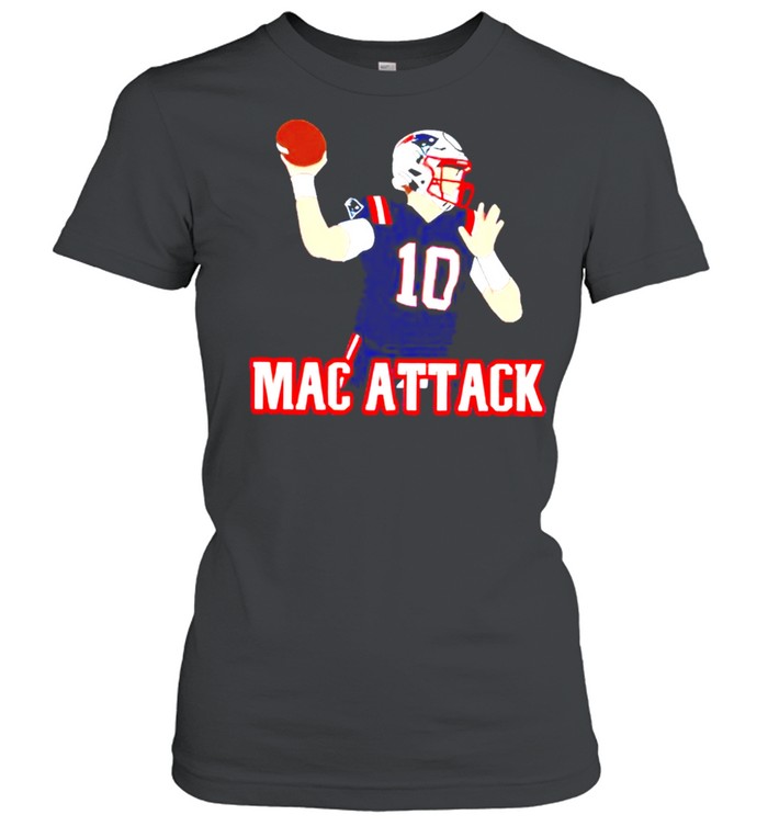 New England Patriots Mac Jones Mac Attack shirt Classic Women's T-shirt