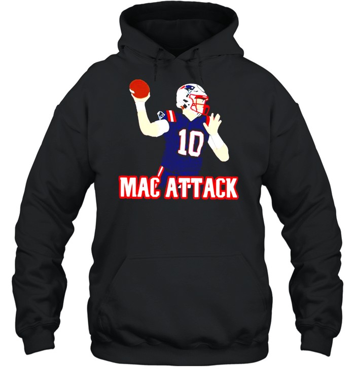 New England Patriots Mac Jones Mac Attack shirt Unisex Hoodie