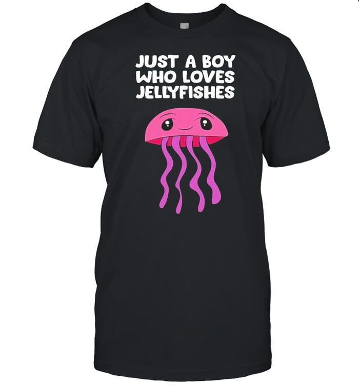 Just A Boy Who Loves Jellyfishes shirt Classic Men's T-shirt