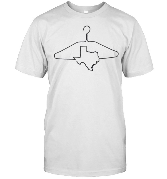 Texas Map Abortion Coat Hanger aFeminism  Classic Men's T-shirt