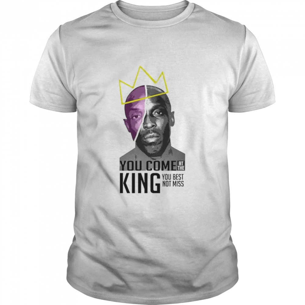 Michael K. Williams you come at the king you best shirt Classic Men's T-shirt