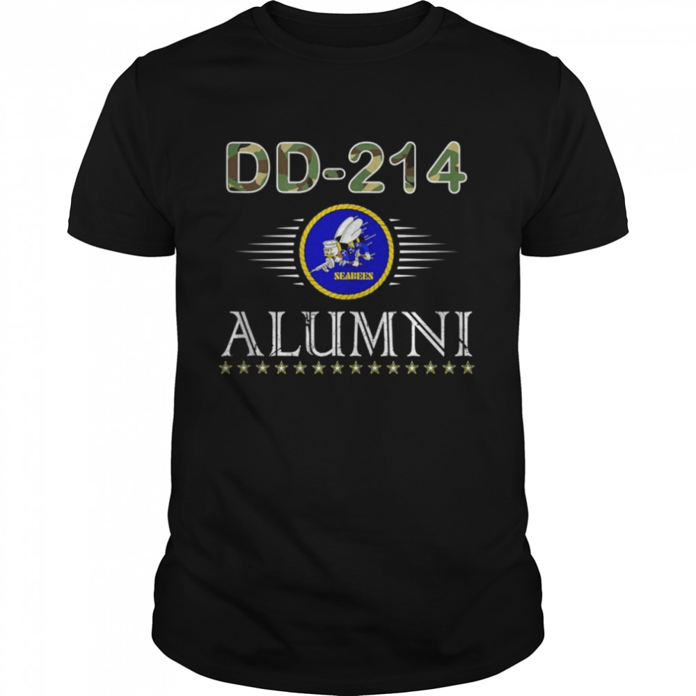 Menss Seabeess Alumnis DD214s Seabeess Veterans DD214s shirts
