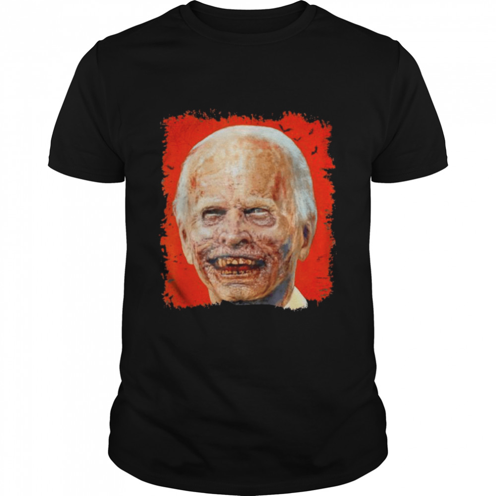 Halloween zombie Biden nightmare shirt Classic Men's T-shirt