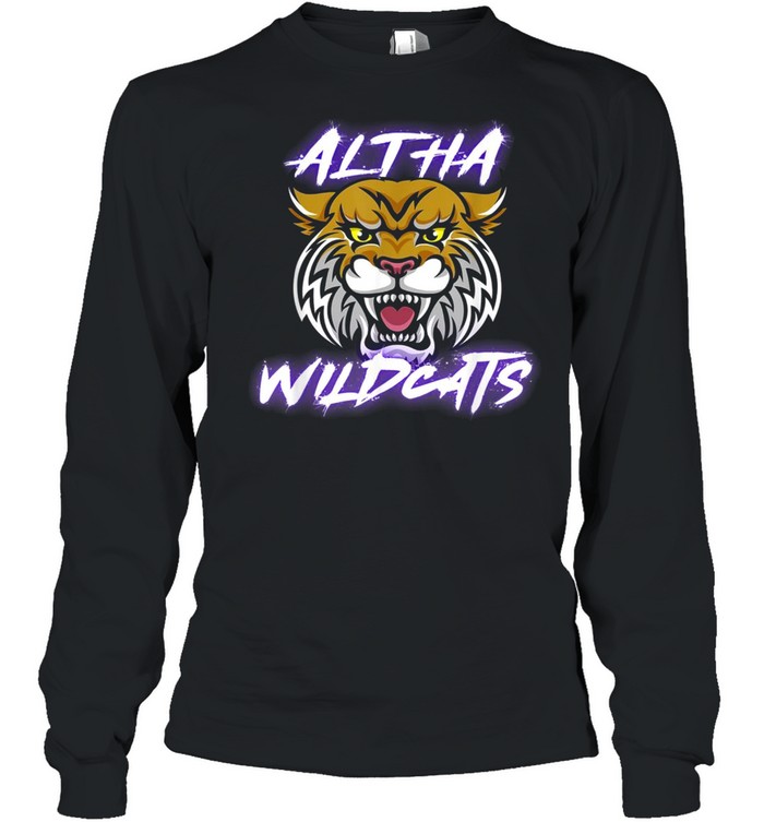 Altha Wildcats Original Design  shirt Long Sleeved T-shirt