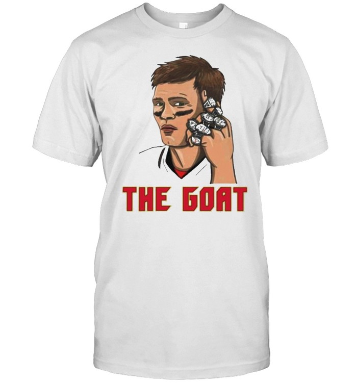 Tom Brady the goat tampa bay shirts