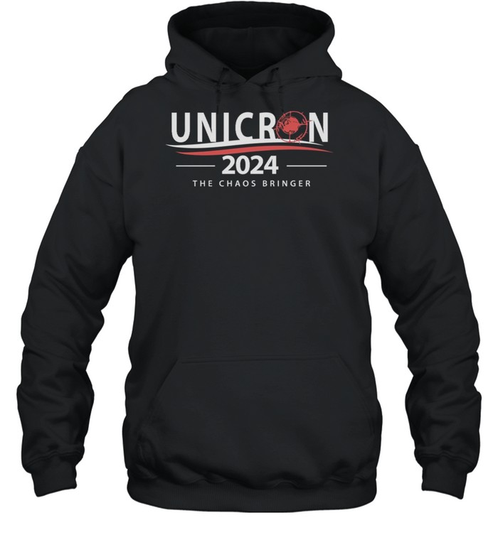 Unicron For President The Caos Bringer  Unisex Hoodie