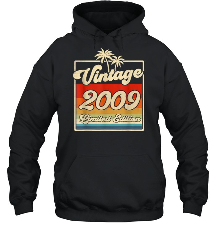 Vintage 2009 12th Birthday  Limited Edition 12 Year Old T- Unisex Hoodie