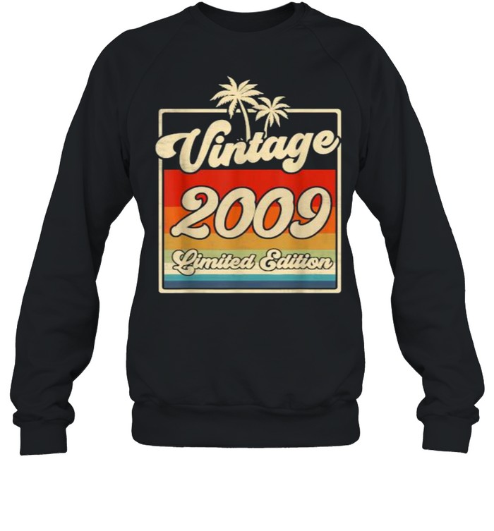 Vintage 2009 12th Birthday  Limited Edition 12 Year Old T- Unisex Sweatshirt