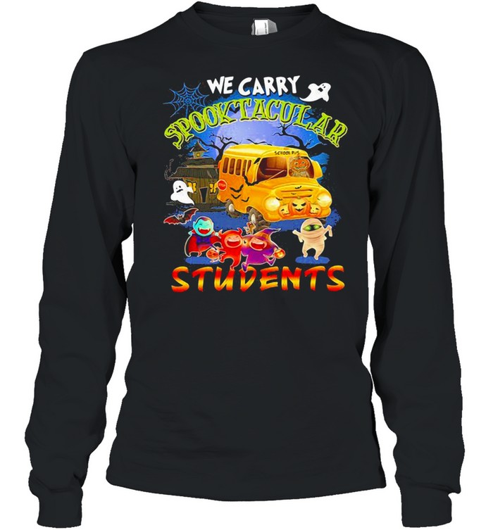 We carry spooktacular students Halloween shirt Long Sleeved T-shirt